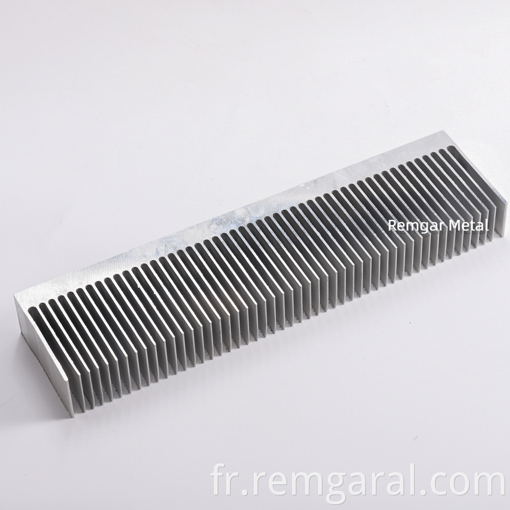 Large Igbt Solar Inverter Custom Aluminum Extrusion Heat Sink Profile Jpeg